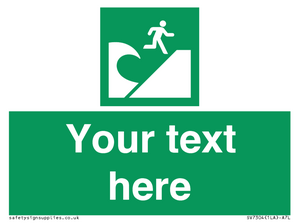 Custom Safe Condition Tsunami evacuation area